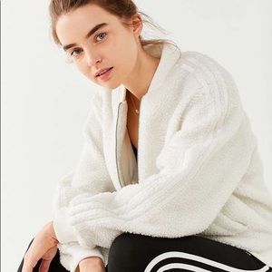 Adidas Originals Superstar Faux Sherpa Jacket❄️